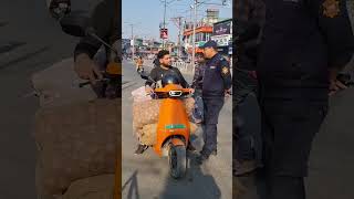 प्राइवेट गाड़ी का कमर्शियल यूज करने पर कितना होगा जुर्माना awareness viral traffic police [upl. by Angi]