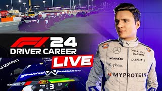 F1 24 BRAND NEW DRIVER CAREER MODE 110 Ai discord tache newvideo [upl. by Carman972]