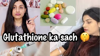 Reality GLUTATHIONE SKIN WHITENING  Glutathione Side Effects  Affordable Glutathione in India [upl. by Anod883]