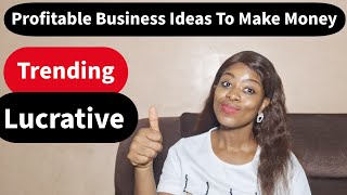 10 Profitable Business Ideas To Make Money  Best Business Ideas [upl. by Assennav]