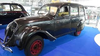 1938 Peugeot 202 U Fourgon 500KG  Exterior and Interior  Retro Classics Stuttgart 2018 [upl. by Nedra]