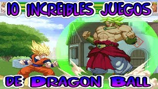 10 increibles juegos de Dragon Ball hecho por fans  fan games PC Juegos de DBZ [upl. by Cerf76]