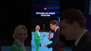 CSUParteitag Lutz van der Horst verkuppelt CSU und Grüne  heuteshow shorts [upl. by Rinee177]