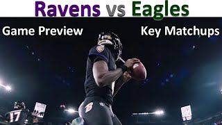 Ravens vs Eagles Preview  BATTLE OF I95 [upl. by Elin]