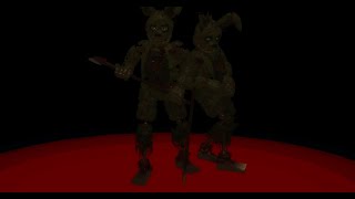 Springtrap Duo  FNAF Map Gameplay  Pillar Chase 2 [upl. by Mukul]