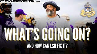 LSU Football  Why is LSU MISSING OUT on the TOP DT transfers and HOW can they SOLVE it [upl. by Ahsiekram778]