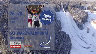 FIS Weltcup Nordische Kombination SCHWARZWALDPOKAL Schonach  2628 Januar 2024 [upl. by Britteny653]