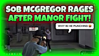 SOB McGregor Rages After Manor Fight Bank Truck  NoPixel GTA RP  NoPixel Clips [upl. by Davenport]