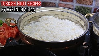 Turkish Rice Pilaf Recipe Hints To Make A Fluffy And Full Of Flavored Pilaf [upl. by Halla]