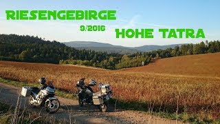 Motorradtour 0916 Riesengebirge Hohe Tatra CZ SK PL [upl. by Brittani]