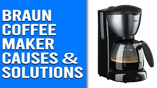 Braun Coffee Maker Error Code E01 Understanding its Origins Implications and Troubleshooting [upl. by Mera]