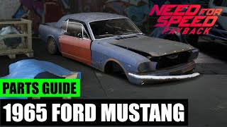 Need For Speed Payback Derelict Parts Locations Ford Mustang 1965 [upl. by Ainod800]