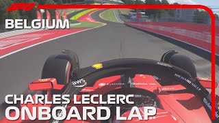 F1 2023 Belgian GP Charles Leclerc Onboard Lap  Spa Francorchamps Assetto Corsa [upl. by Pellet]