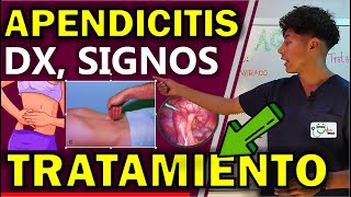 QUÉ ES LA APENDICITIS CAUSAS SÍNTOMAS Y TRATAMIENTO  GuiaMed [upl. by Hannahsohs]