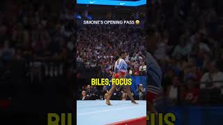 Simone Biles Floor Routine  Simone Biles Floor Routine 2024  simonebiles shortsvideo ytshorts [upl. by Whitby128]