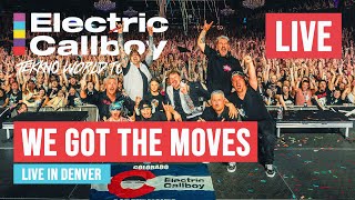 Electric Callboy  WE GOT THE MOVES LIVE in Denver CO US TOUR 2023 [upl. by Elumas]