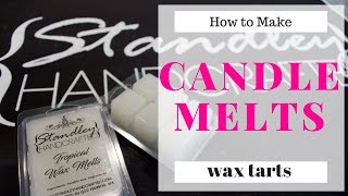 How to Make Candle Tarts Wax Melts with IGI 4625 Paraffin wax [upl. by Earleen899]