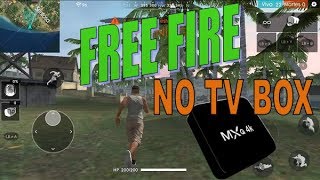 Jogue Free Fire no Tv Box Com Joystick miniteclado [upl. by Naarah]