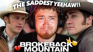 BROKEBACK MOUNTAIN 2005 broke my little gay heart  First Time Watching  REACTION [upl. by Siver]