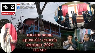 Evening seminar 2024 mountsenaiapostalic church blessed evening [upl. by Naitsihc354]