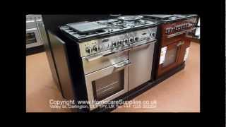 Rangemaster Professional  100 Dual Fuel Range Cooker in Steel at Homecare Supplies Darlington [upl. by Hafirahs662]