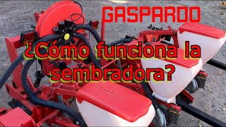 ¿Como funciona la sembradora GASPARDO SP [upl. by Itsim]