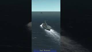 Bismarck sinks Hood in an epic duel go watch the full video on my channel navalbattles warships [upl. by Annhej]