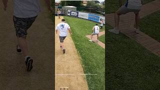 Riley Cornforth smart grab to dismiss Wojcik  Season 7 shorts cricket backyardcricket [upl. by Armington]