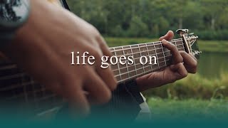 BTS 방탄소년단 Life Goes On fingerstyle cover [upl. by Sterling]