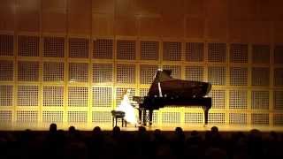 Laetitia Hahn just turned 9 plays Haydn Sonata at Robert Schumann SaalDüsseldorf [upl. by Elehcin]