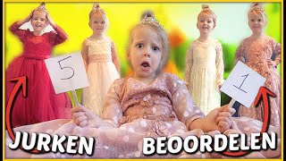 6 PRiNSESSEN JURKEN BEOORDELEN 💃  Bellinga Vlog 1622 [upl. by Weathers]