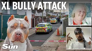 XL Bully Attack Rapper Ashley Warren arrested after woman killed by dogs in Jaywick Essex [upl. by Anahsahs]