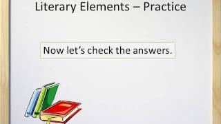 Literary Elements Parts of a Story  Video and Worksheet [upl. by Ahsener]