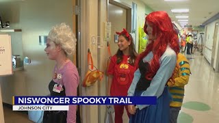 Niswonger Childrens Hospital hosts annual Spooky Trail event [upl. by Anelegna]