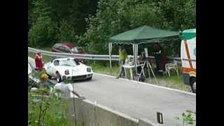 rally dolomiti historic 2012  partenza Lancia Stratos HF verso il Passo Duran [upl. by Westphal]