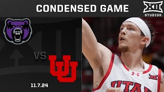 Central Arkansas vs Utah Condensed Game  202425 Big 12 Mens Basketball [upl. by Elbert172]