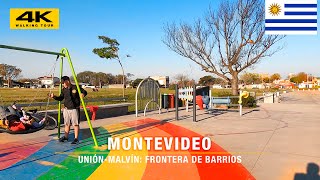 🇺🇾 Barrios UNIÓNMALVÍN  Montevideo  WALKING TOUR 2024  4K  Conoce Unión y Malvín Norte [upl. by Sachsse]