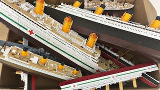 Will All these Ships Reviewed from the Box Sink or Float Britannic Titannic Gold Titanic [upl. by Auqinal978]