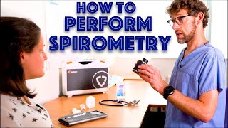 How To Perform Spirometry Examination For Accurate Lung Function Testing  Clinical Skills  Dr Gill [upl. by Iddo784]