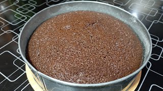 The most EASIEST And SIMPLEST Chocolate Cake Only Few Common Ingredients  tasty recipes [upl. by Morice]