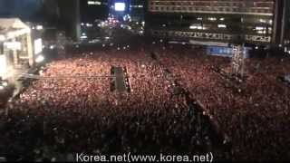 Amazing LIVE Gangnam Style Seoul City Hall Korea Live concert Nuno [upl. by Akehsar]