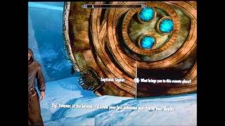 Skyrim  How to find the Dwarven Mechanism unlock key [upl. by Ninnahc]