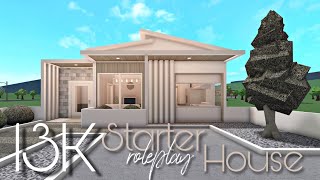 BLOXBURG 13K STARTER ROLEPLAY HOUSE  NOGAMEPASS [upl. by Kilgore]