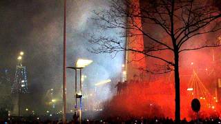 New Years Countdown in Dam Square [upl. by Nnauol]