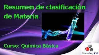 Resumen de clasificación de la materia  QB7 [upl. by Esinej320]