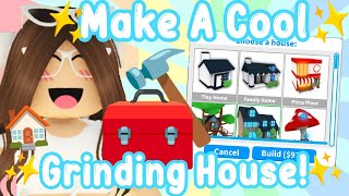 How To Make A Grinding House In Adopt Me Roblox  AstroVV [upl. by Airdnek221]