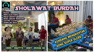 Sholawat Burdah Audio Glerr Full Subwoferr [upl. by Roxy]