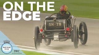 Epic prewar wet car control in sliding lap  Goodwood 78th Members Meeting [upl. by Joaquin]