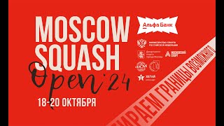 Court 3 Belka  Moscow Squash Open 2024  Rankedin [upl. by Reivaz259]