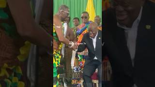 Nana Addo stands up to greet MampongHene⚫️🟢🟡piaww [upl. by Uke274]